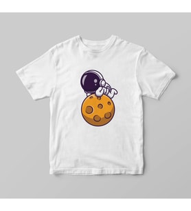 Astronot Uzay Tişörtü (Büyük - Çocuk)
