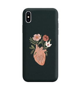Siyah Lansman Telefon Kılıfı Iphone XS
