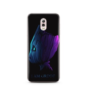 Baby Groot Tasarım Süper Şeffaf Silikon Telefon Kılıfı Samsung C8 