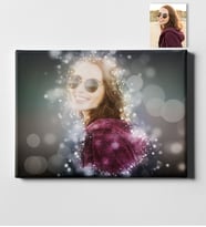 BK Gift Kişiye Özel Rüya Tasarımlı Kanvas Tablo 50x70cm