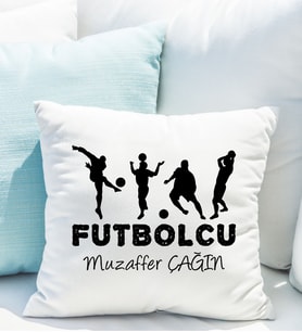 Kişiye Özel Futbolcu Yastığı