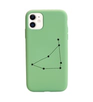 Oğlak Burcu (Capricornio) Yıldız Haritası Tasarımlı Kılıf iPhone 11 