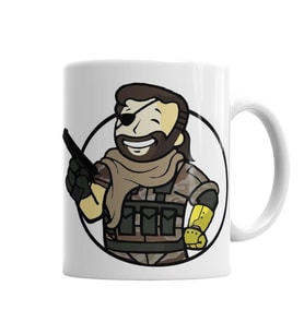 Big Boss Vault Boy Kupa Bardak Porselen