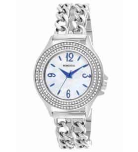 MOMENTUS DW297S-09SS ÇİFT ZİNCİRLİ KADIN KOL SAATİ