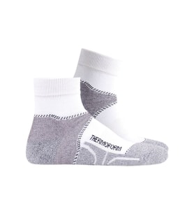 Thermoform Unisex Walking Patik Çorap Beyaz