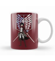 Attack  On Titan  Mikasa Kupa Bardak Porselen