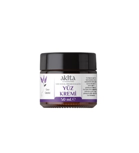 Akita %100 Doğal Yüz Kremi Lavanta 50mL