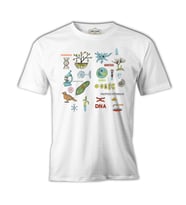 Biyoloji - DNA Beyaz Erkek Tshirt