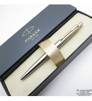 Parker Jotter Metal SS GT Tükenmez Kalem  İsme Özel Kalem  Hediyelik Kalem