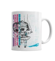 Menina Monster Kupa Bardak Porselen