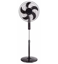Raks Eco Plus 16 İnç 5 Kanatlı 2 Yöne Salınımlı Ayaklı Vantilatör 55 Watt SİYAH