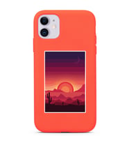 Turuncu Lansman Telefon Kılıfı Iphone 11