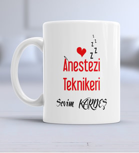 Anestezi Teknikeri Kupa Bardak