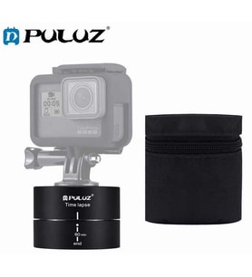 PULUZ 60 Dakika Time Lapse 360° Dönme Panoramik Görüntü Tripod Kafa Adaptörü    