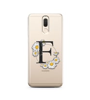 Papatya Harf Tasarım Süper Şeffaf Silikon Telefon Kılıfı Huawei Mate 10 Lite E-H