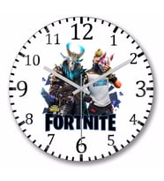 Fortnite  Duvar Saati   Bombeli   Gercek Cam