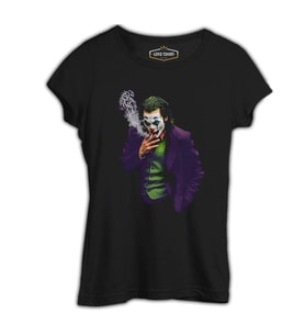 Joker - Arial Siyah Kadın Tshirt