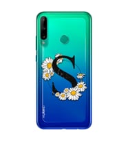 Papatya Harf Tasarım Süper Şeffaf Silikon Telefon Kılıfı Huawei P40 Lite E S-Har
