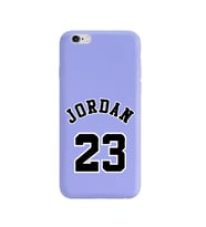 Iphone 6 Air Jordan Tasarımlı Mor Lansman Telefon Kılıfı
