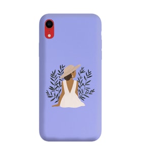 Lila Lansman Telefon Kılıfı Iphone XR