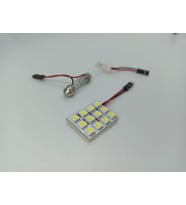 Araç İçi Oto Aydınlatma Tepe Lambası 12 SMD 5050 Led Proje Panel Tavan Lamba T10 / 33-44 mm