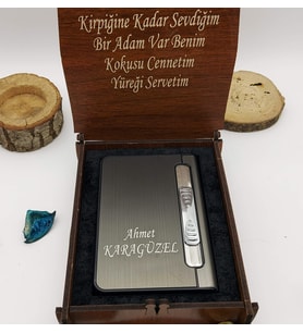 Kişiye Özel Çakmaklı Sigara Tabakası
