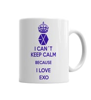 Exo I Can't Keep Calm Kupa Bardak  Porselen