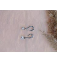 Hdmarketim Swarovski Taşlı Doğal Taşlı Küpe