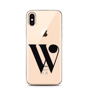 Iphone Xs Max Harf Tasarımlı Telefon Kılıfı W-Harfi 
