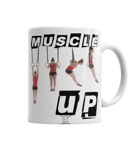 Muscle Up Kupa Bardak Porselen