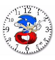 Sonic Film   Duvar    Saati Bombeli Gercek Cam