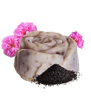 Akita  %100 Doğal Güllü Ve Çörek Otu Yağlı El Yapımı Sabun 100gr