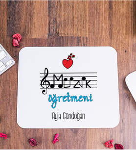 Müzik Öğretmeni Mouse Pad
