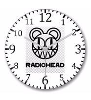Radiohead   Duvar  Saati Bombeli Gercek Cam