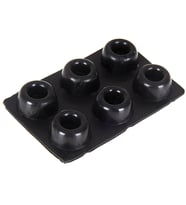 Kapı Kulpu Çarpmasına Karşı Duvarınızı Koruyucu Stoper 6 Lı Set G314