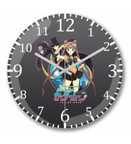 Sailor Moon Duvar Saati Bombeli Gercek Cam