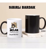 İnsan Kaynakları Uzmanı Kupa Bardağı Sihirli (Beyaz)
