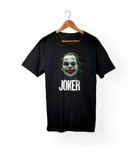 Joker-Joaquin Phoenix Siyah Tişört