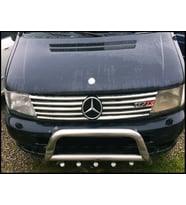 Mercedes Vito W638 Krom Ön Panjur 10 prç. 1999-2004 P. Çelik