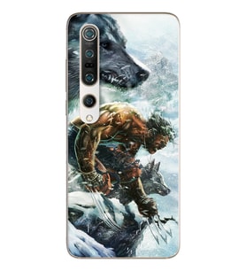 Wolwerine Tasarım Süper Şeffaf Silikon Telefon Kılıfı Xiomai Mi10- Mi 10 Pro