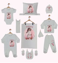 Pia Baby Gl 1940 11 Parça İsme Özel Hastane Çıkışı