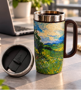 Öğretmenler Günü Hediyesi Renkli Rüyalar Çelik Termos Bardak Mug