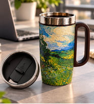 Öğretmenler Günü Hediyesi Renkli Rüyalar Çelik Termos Bardak Mug