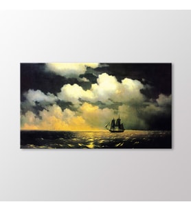 Arty Tablo Rus Donanmasına Dönen Mercure Gemisi, 1848 Tablo (Karışık)
