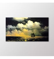 Arty Tablo Rus Donanmasına Dönen Mercure Gemisi, 1848 Tablo (Karışık)