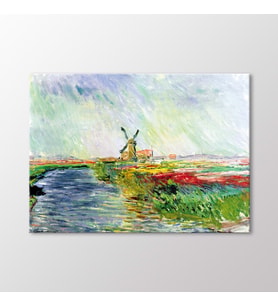 Arty Tablo Lale Tarlası Tablo (Karışık)