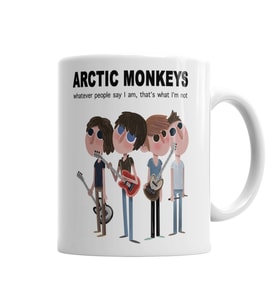 Arctic Monkeys Kupa Bardak Porselen