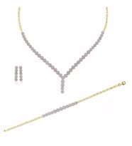 Nişan Düğün Takı Seti 19,08 Gram 14 Ayar Altın (Çok Renkli)