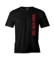 Uçuş - Remove Before the Flight Siyah Erkek Tshirt