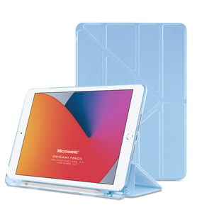 Microsonic Apple iPad 10.2'' 7. Nesil Kılıf (A2197-A2200-A2198) Origami Pencil Mavi